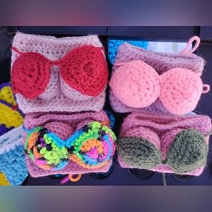 Handcrafted gag gift ✨️4 available! Hand warmer for drinks, bikini top